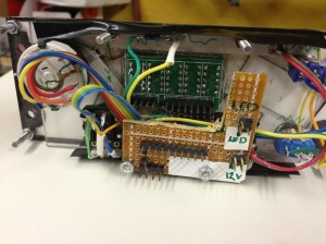 Backside of transponder