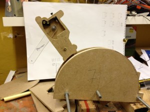 Right throttle lever