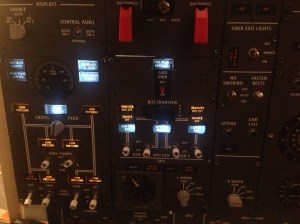 Overhead with working annunciators