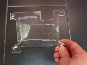Mounting palte for FMC screen