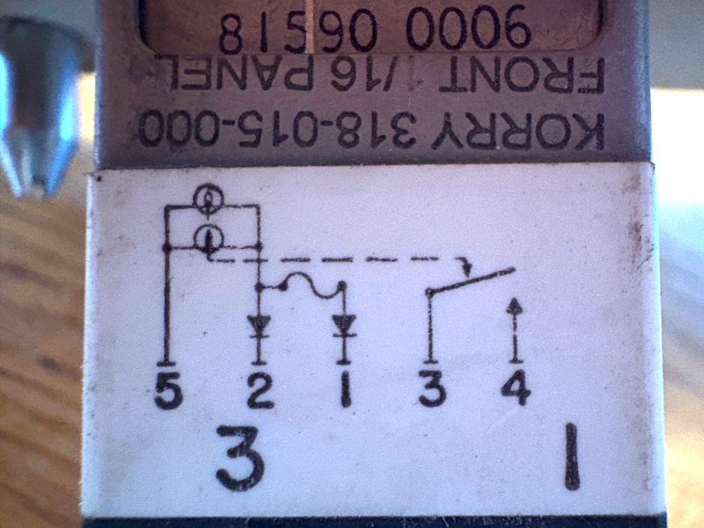 Below G/S korry pin out